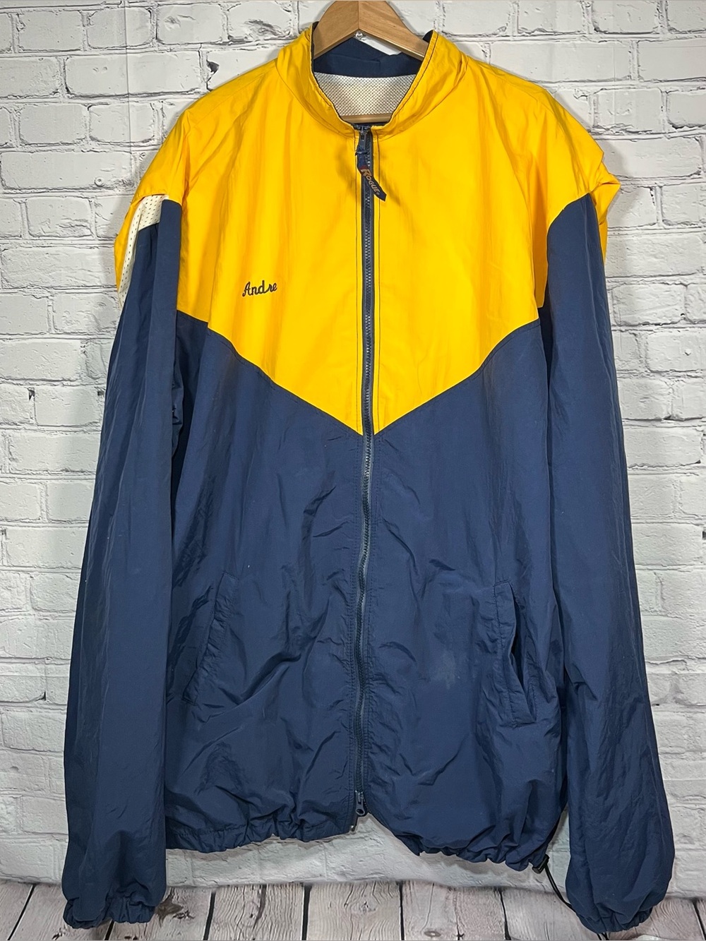 Vintage Rogue Wear Trinity Pawling School Jacket Mens 3XL Mesh Lined USA Track